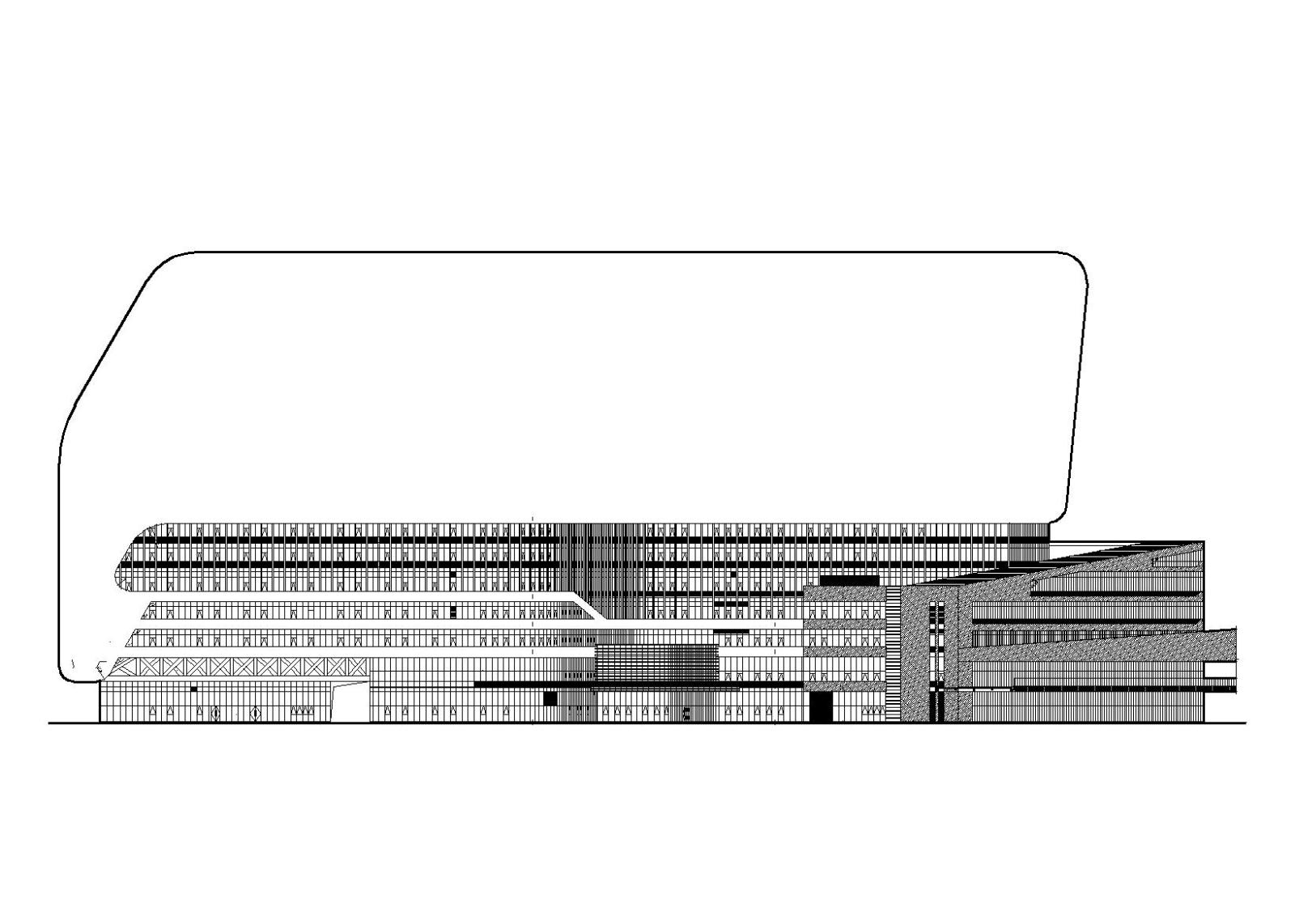 特大型企业医院地下室基坑支护建筑施工图cad施工图下载【ID:151579116】