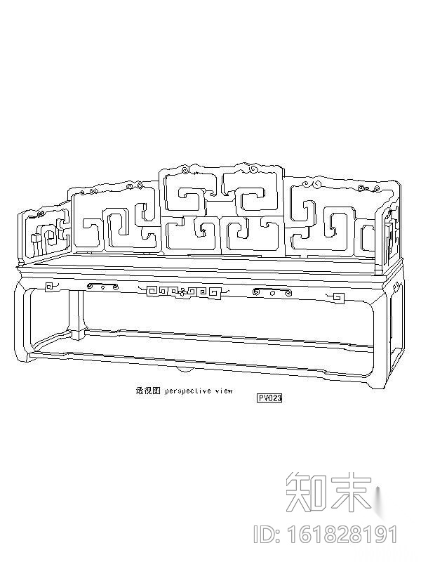 明清家具cad施工图下载【ID:161828191】