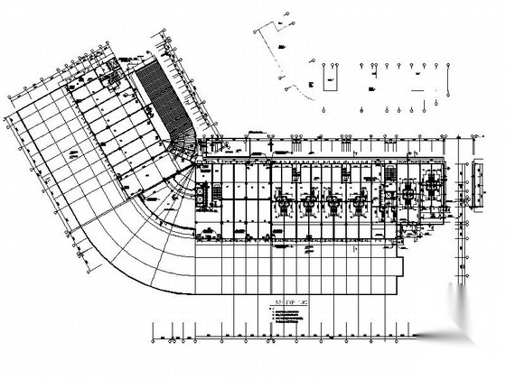 [安徽]某六层大型购物商场建筑施工图（含效果图）cad施工图下载【ID:166727105】