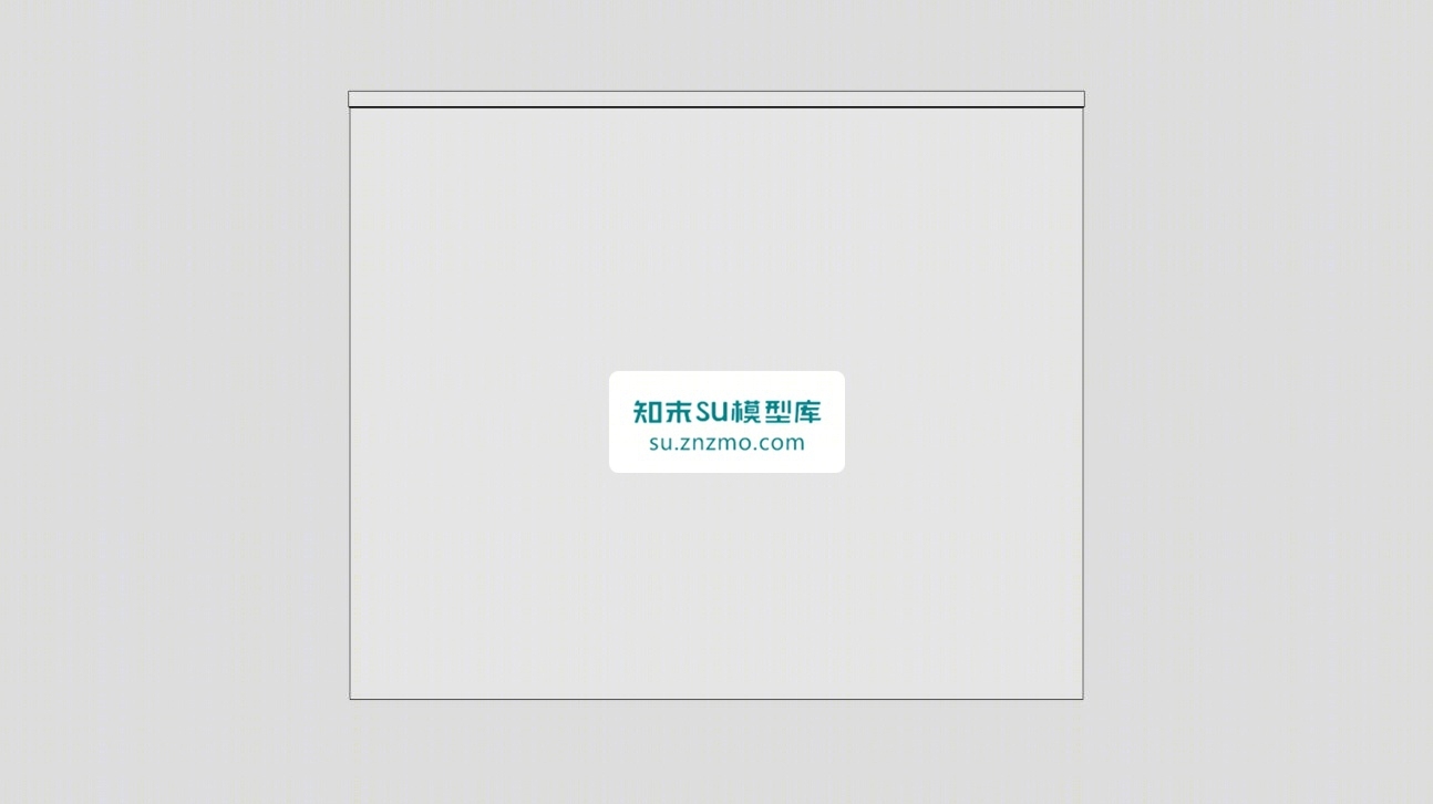 投影仪屏幕布SU模型下载【ID:148497150】