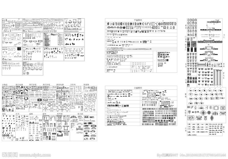 CAD综合图库大全cad施工图下载【ID:149690191】