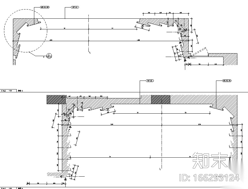 [天津]皇家游艇会餐饮空间设计施工图（附效果图）cad施工图下载【ID:166293124】
