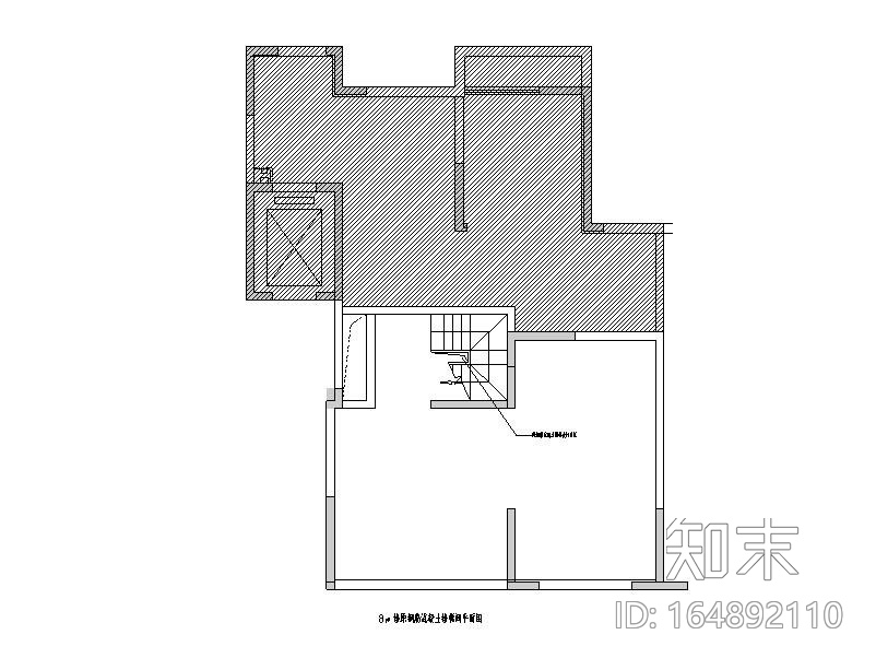 钢结构楼梯图CAD施工图下载【ID:164892110】