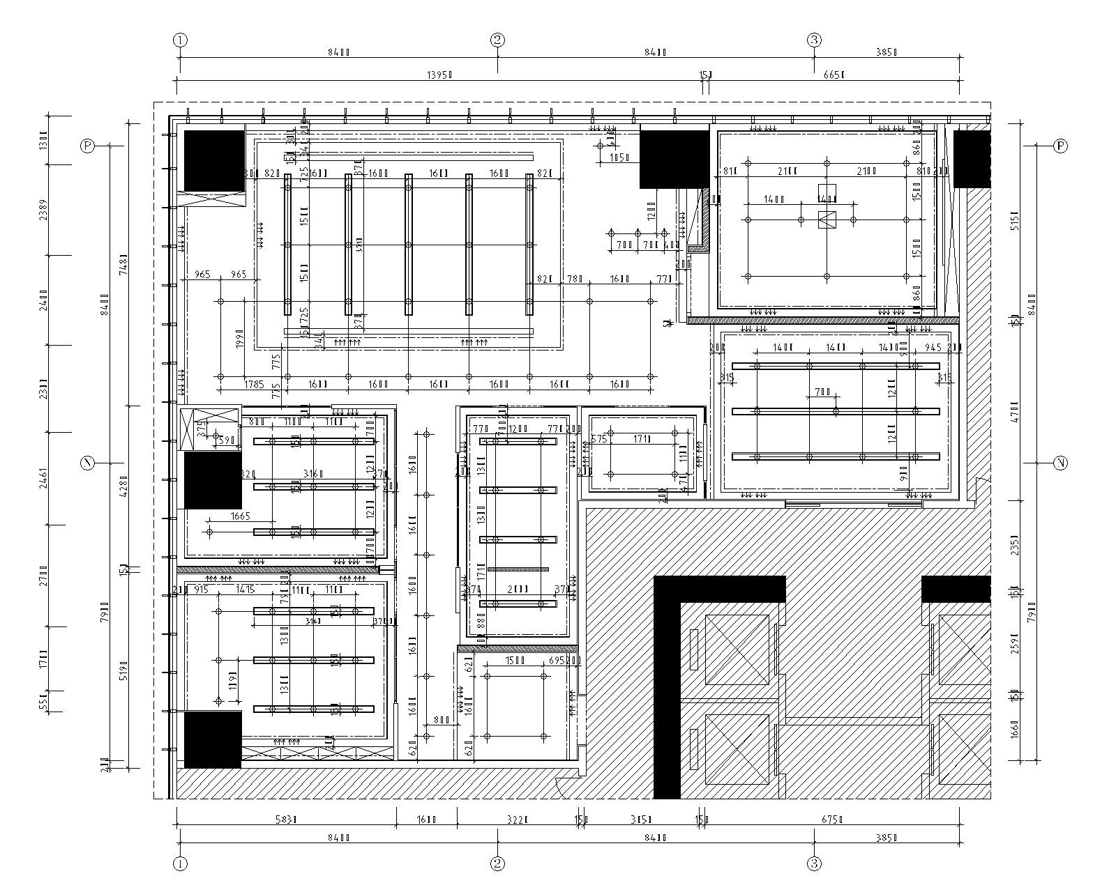 现代295㎡--品质办公户型样板间施工图+效果图cad施工图下载【ID:160706145】