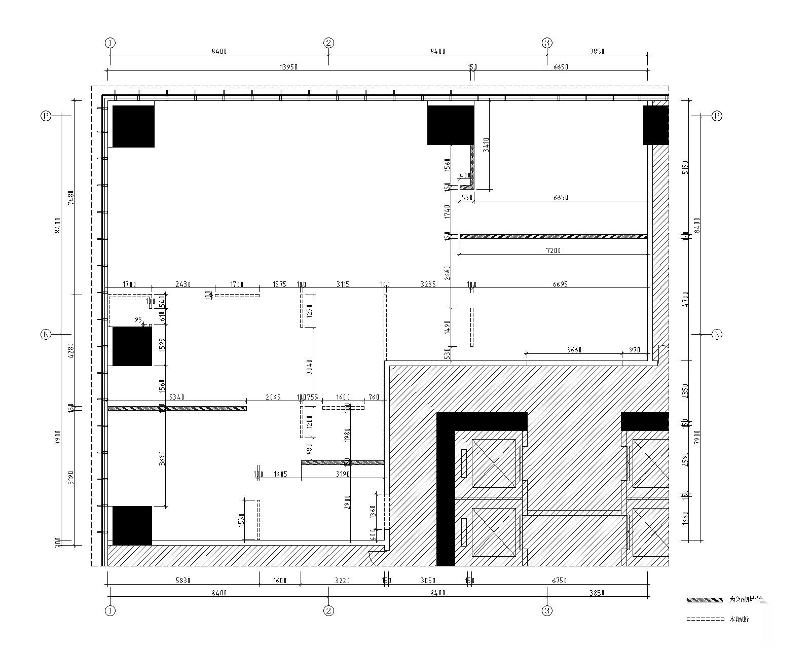 现代295㎡--品质办公户型样板间施工图+效果图cad施工图下载【ID:160706145】