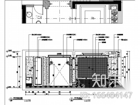 [苏州]别致欧式独栋别墅样板房施工图（含效果图）cad施工图下载【ID:166404147】