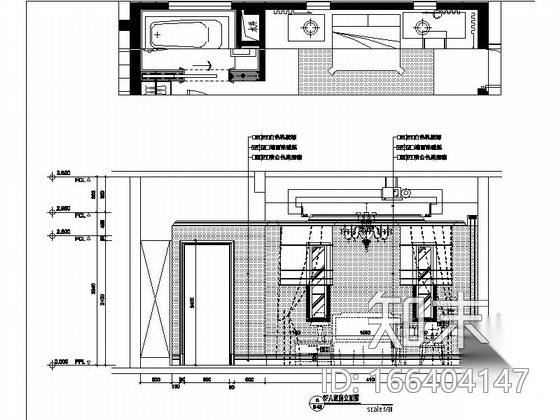 [苏州]别致欧式独栋别墅样板房施工图（含效果图）cad施工图下载【ID:166404147】