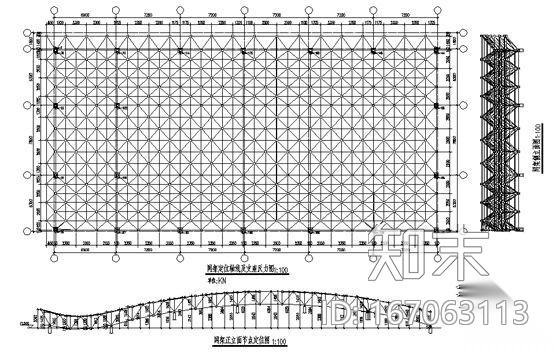 [济南]某区检察院附属楼建筑结构电气设备网架施工图cad施工图下载【ID:167063113】