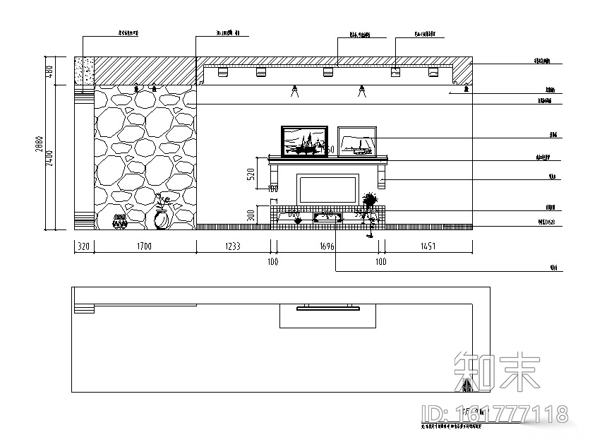 希腊爱琴海风格二层别墅设计施工图（附效果图）cad施工图下载【ID:161777118】