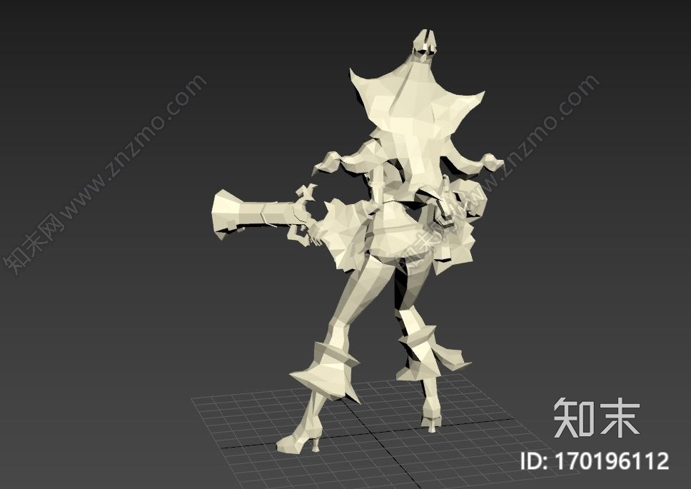 missfortune_赏金猎人710763d打印模型下载【ID:170196112】