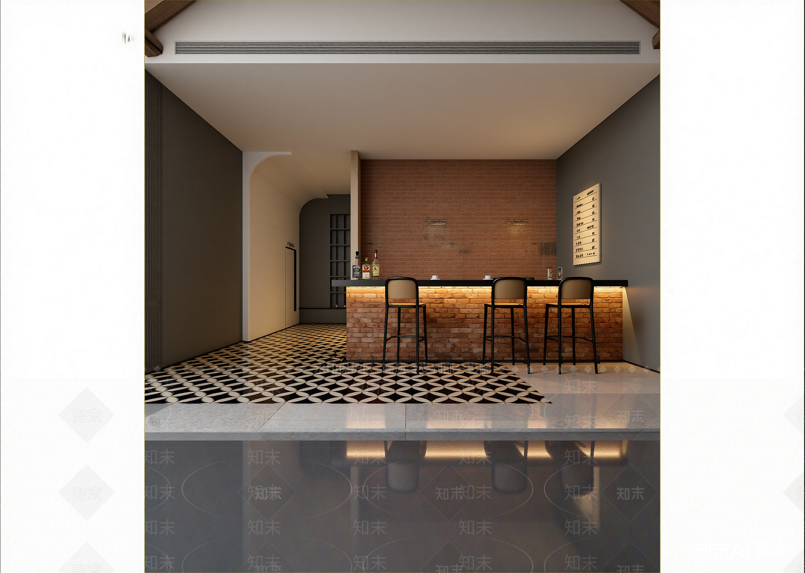 现代酒吧3D模型下载【ID:1214704068】