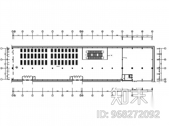 [吉林]客运站综合办公楼装修图cad施工图下载【ID:968272092】