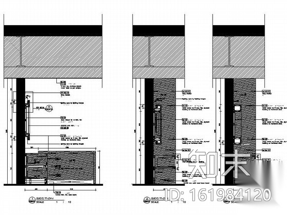 皇冠酒店宴会销售处施工图cad施工图下载【ID:161984120】