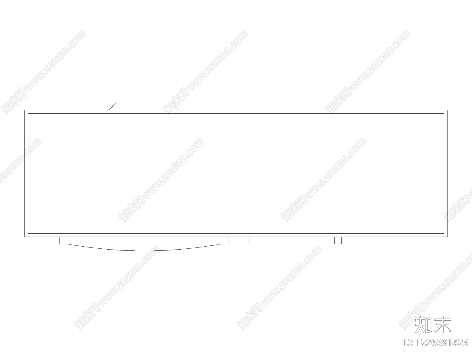 柜子cad施工图下载【ID:1226391425】