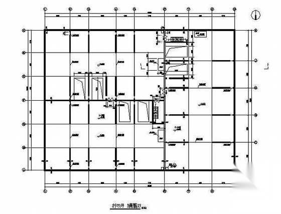 巷道堆垛类机械式地下立体停车库建筑图施工图下载【ID:165948137】