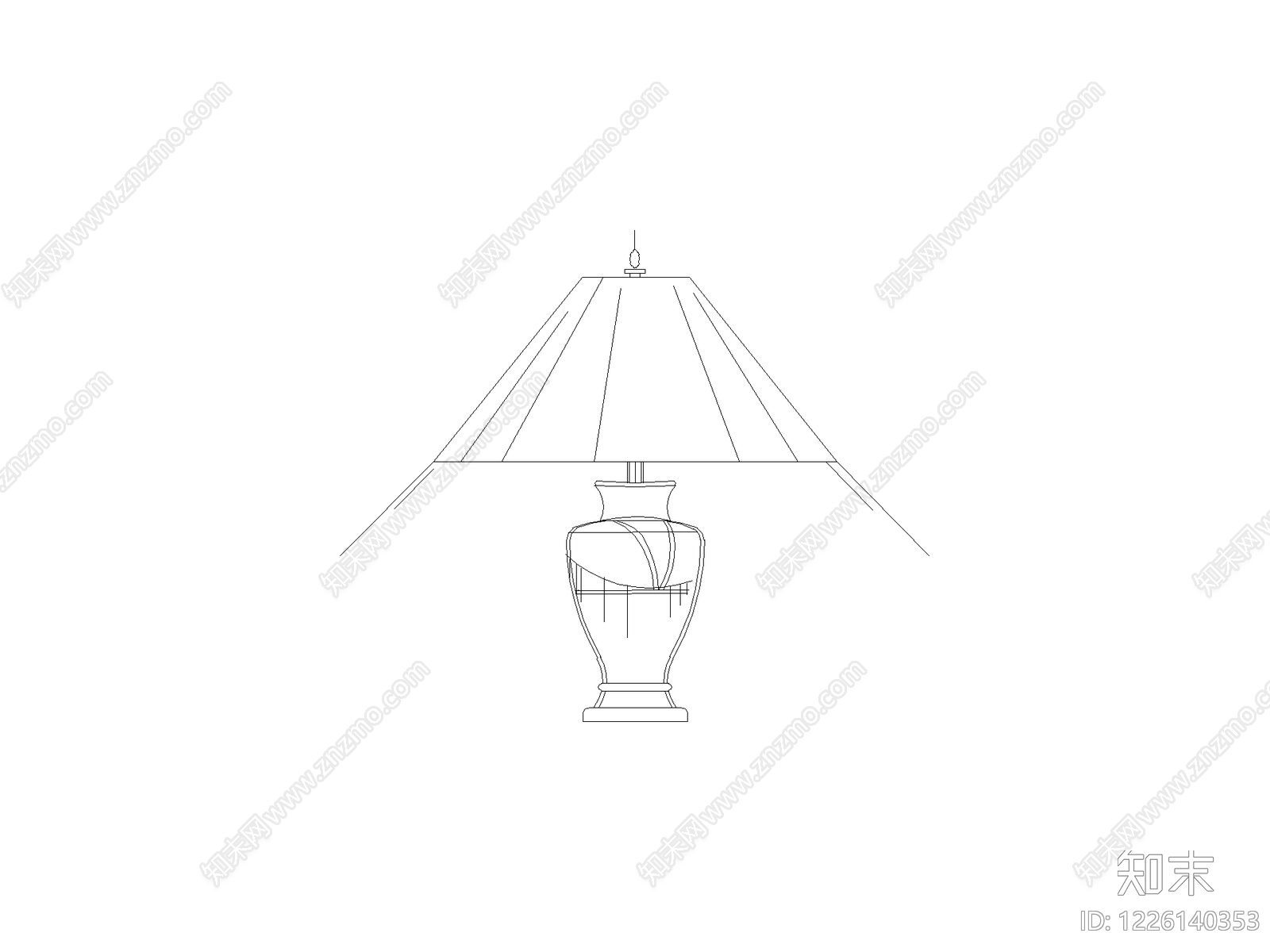 灯具图块cad施工图下载【ID:1226140353】