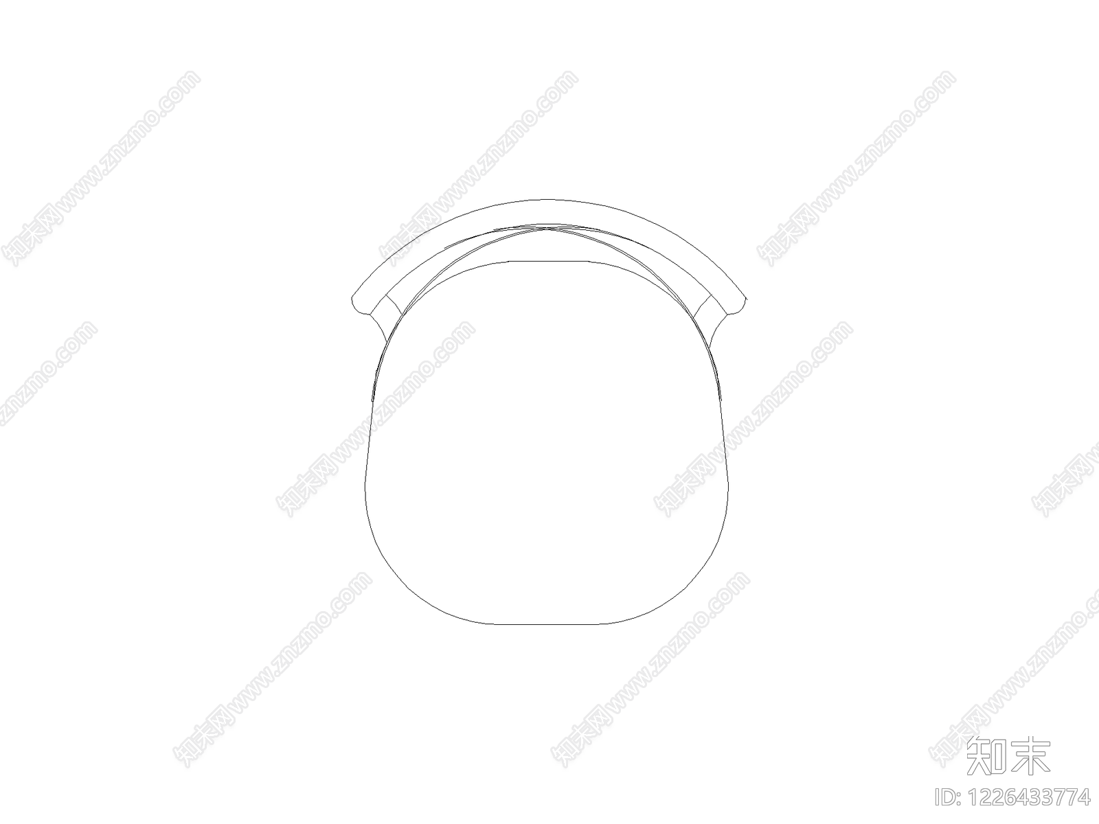 现代装饰线条CAD图纸
