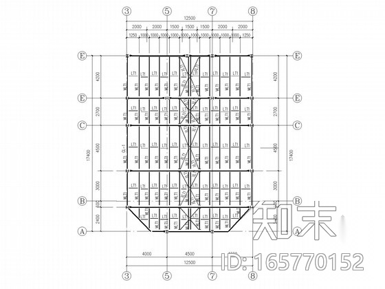 儿童活动室加层改造框架结构施工图cad施工图下载【ID:165770152】