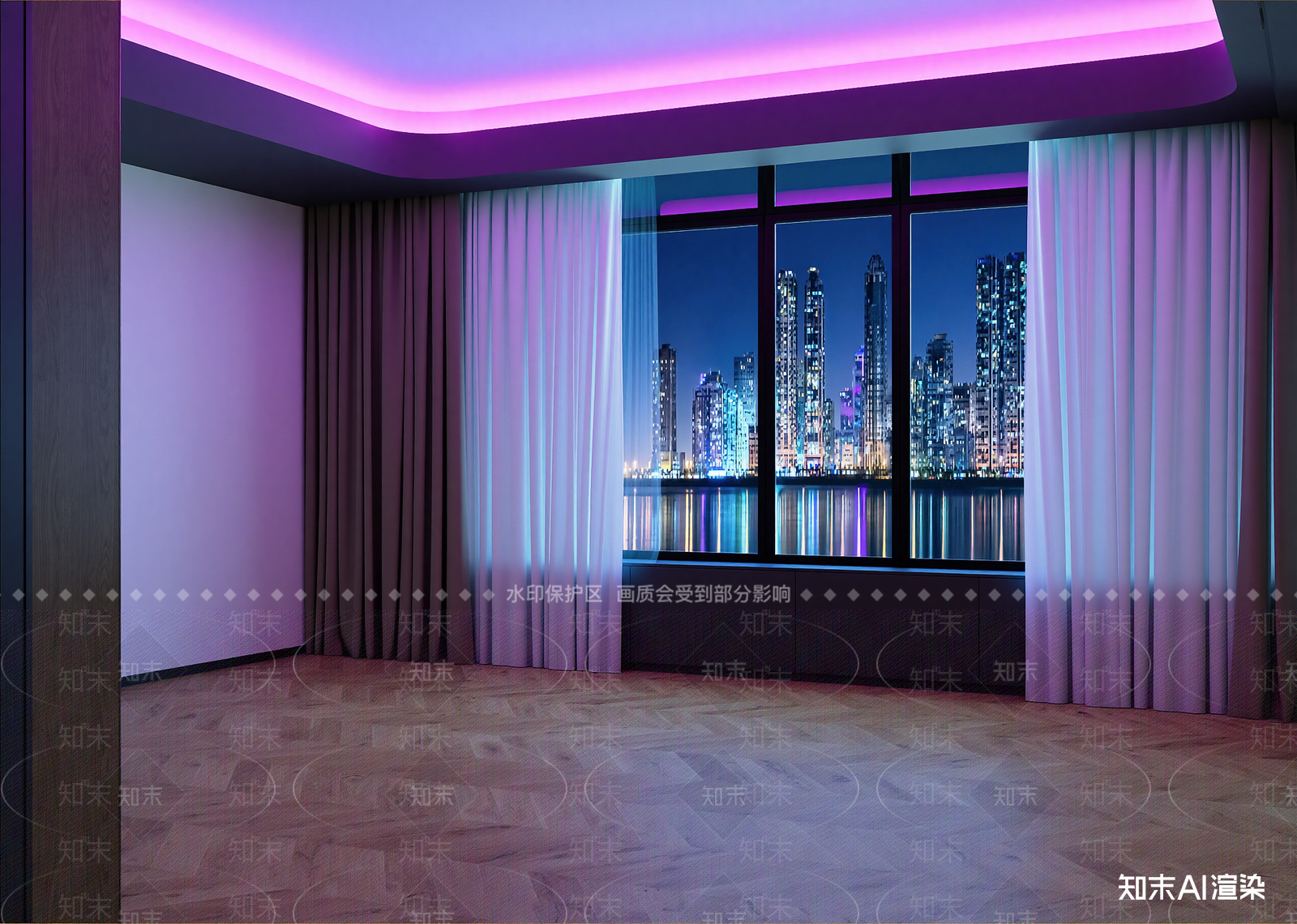 现代影音室3D模型下载【ID:1214986312】