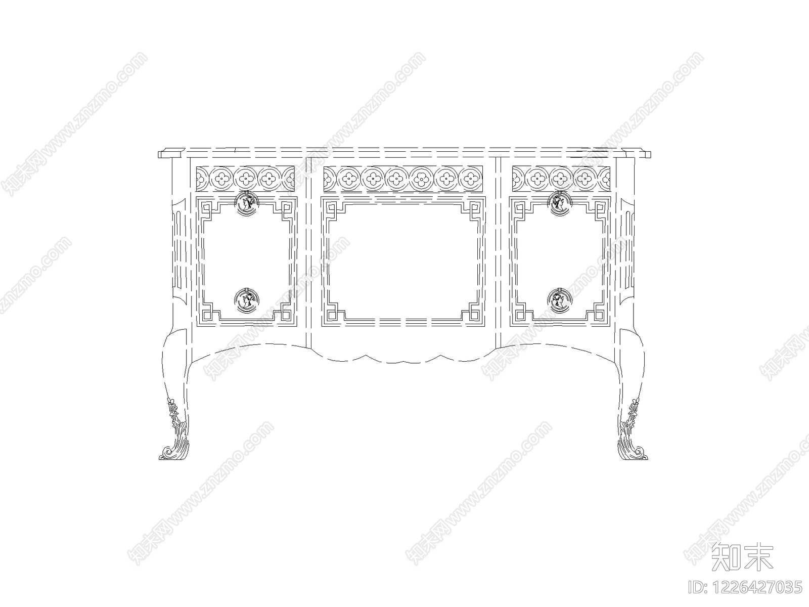 柜子cad施工图下载【ID:1226427035】
