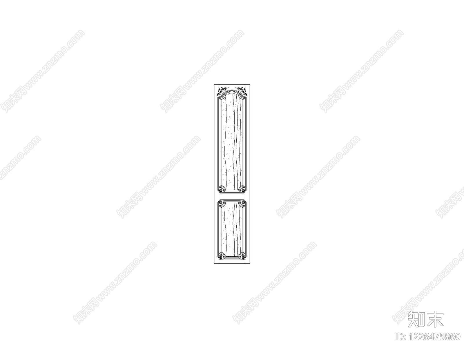 柜子cad施工图下载【ID:1226475860】