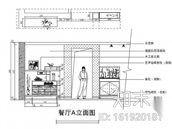 [杭州]三层现代别墅装修图cad施工图下载【ID:161920181】