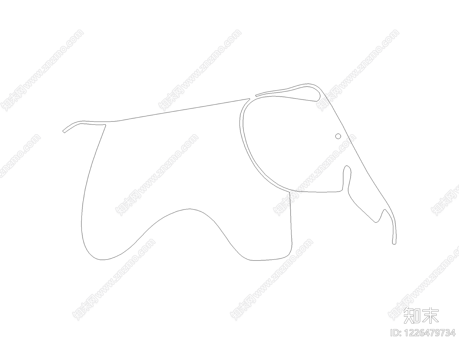动物cad施工图下载【ID:1226479734】