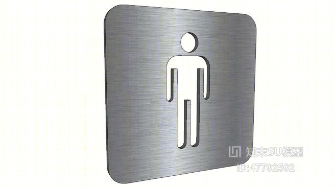 指示牌SU模型下载【ID:47702502】