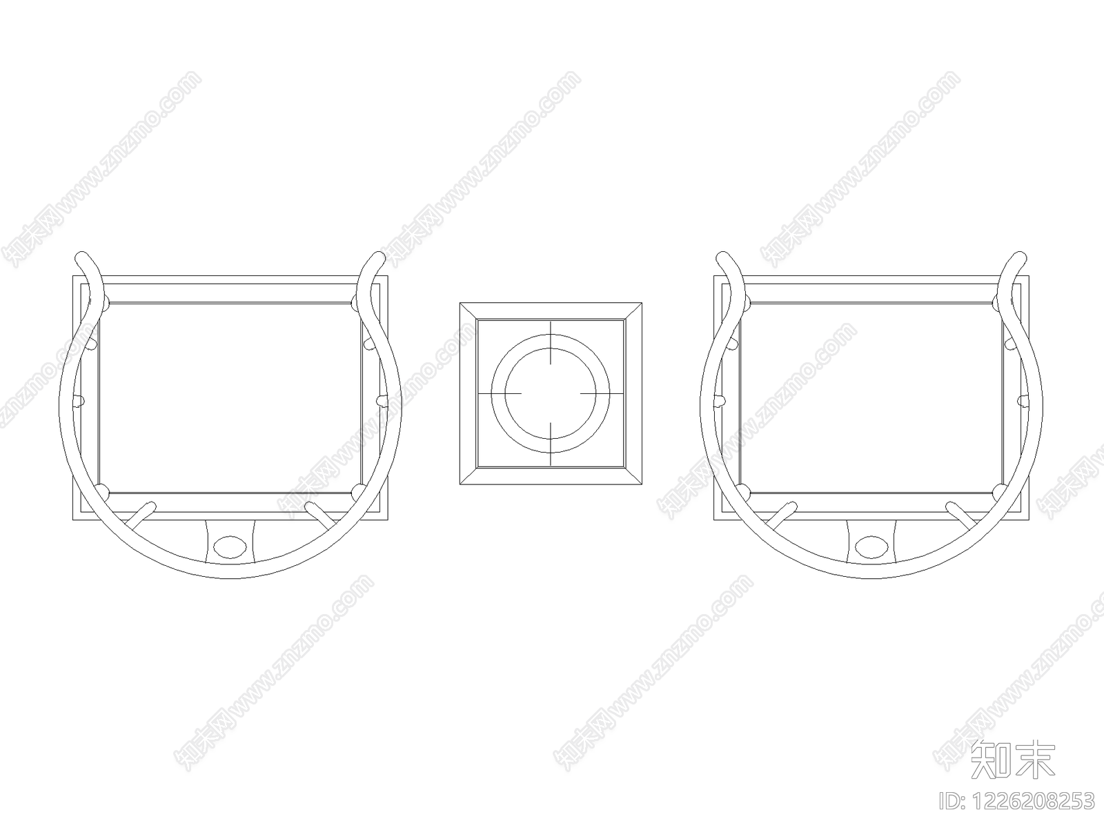 五金管件cad施工图下载【ID:1226208253】
