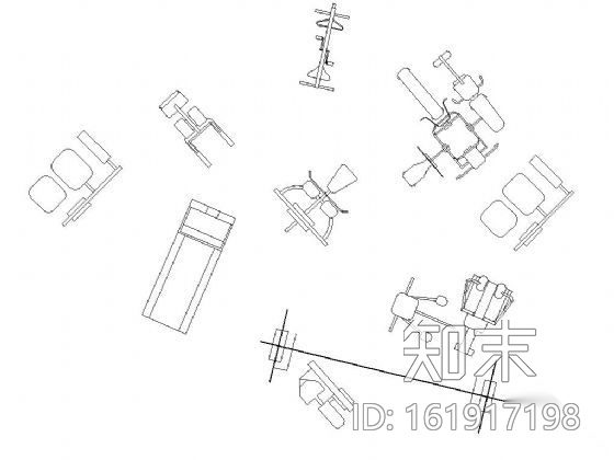 室内健身器材图块施工图下载【ID:161917198】