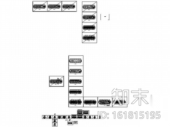 [温州]财富中心某顾问公司办公室装修图（含效果）cad施工图下载【ID:161815195】