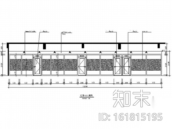 [温州]财富中心某顾问公司办公室装修图（含效果）cad施工图下载【ID:161815195】