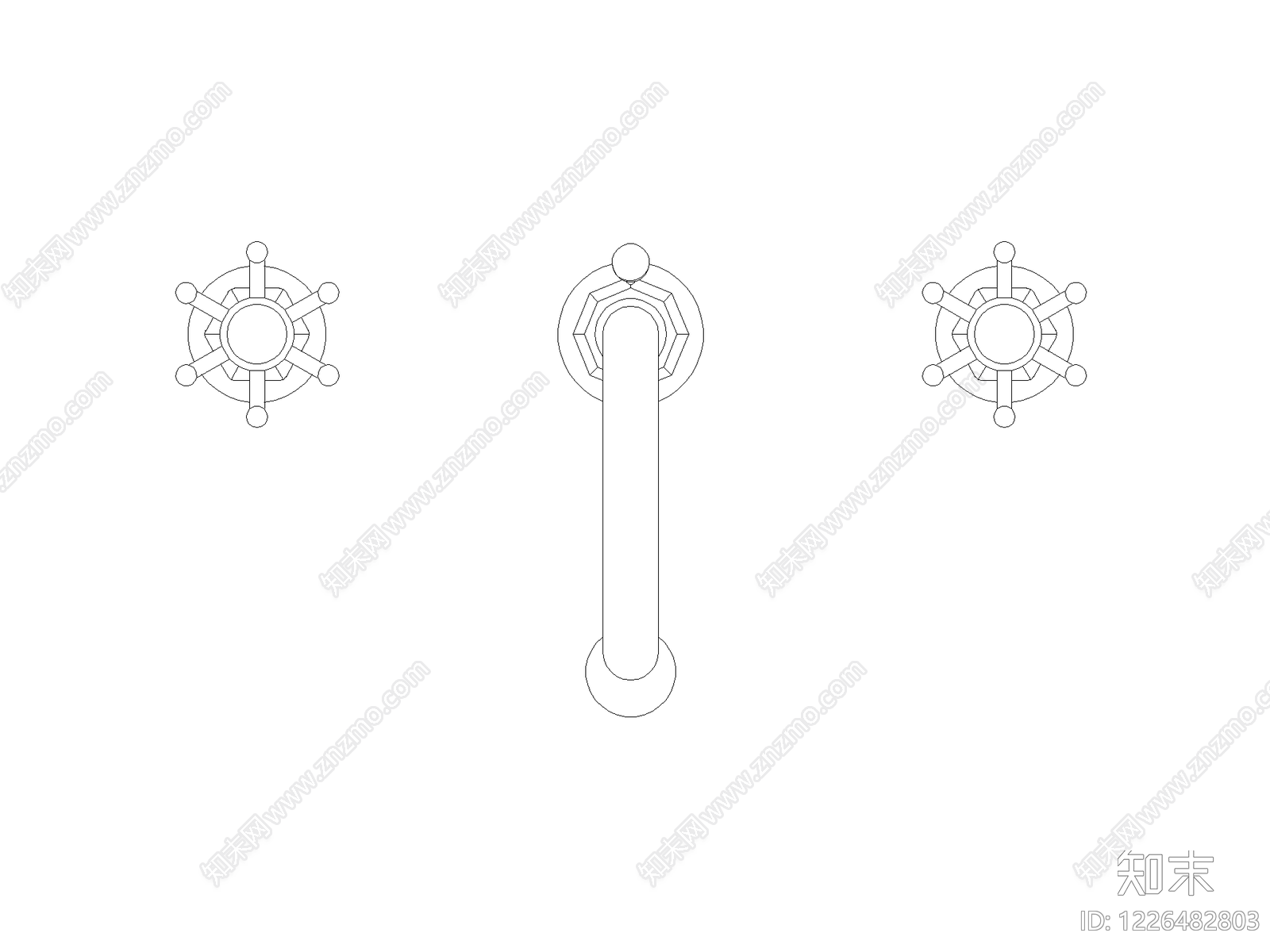 五金管件CAD图纸