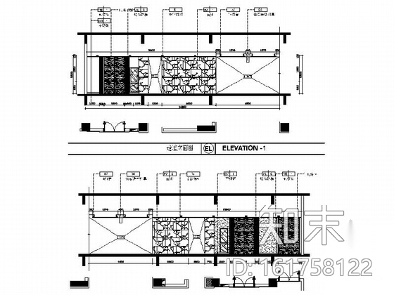 [苏州]豪华时尚政府机关财税办公大楼室内装饰施工图cad施工图下载【ID:161758122】