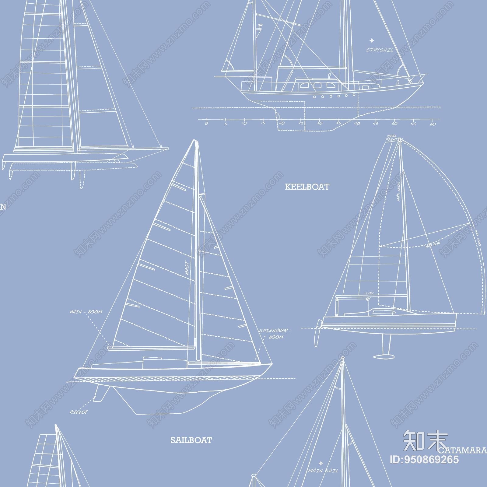 高清北欧儿童房壁布壁纸贴图下载【ID:950869265】