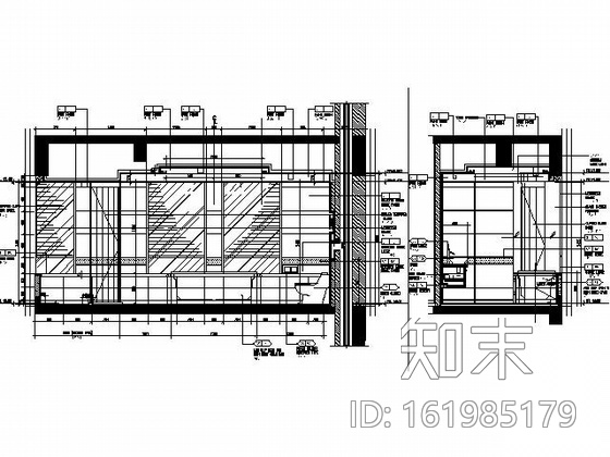 喜来登大酒店角套套房施工图施工图下载【ID:161985179】