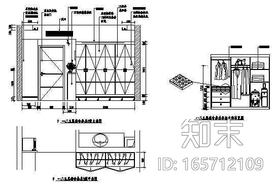 高管宿舍装修图cad施工图下载【ID:165712109】