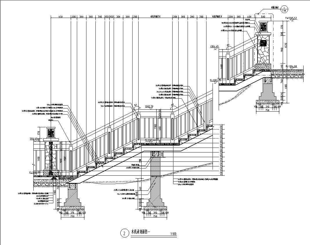 [云南]温泉度假区景观全套园景观施工图设计（CAD）cad施工图下载【ID:160690130】