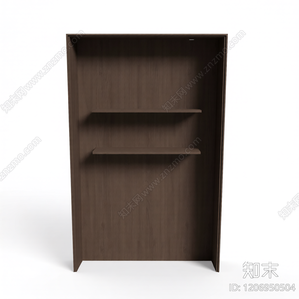 木质隔断柜体3D模型下载【ID:1206950504】