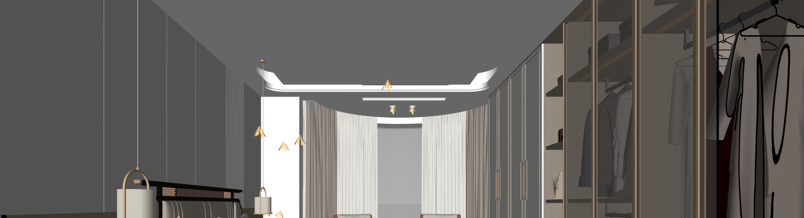 现代家居卧室SU模型下载【ID:1216035001】