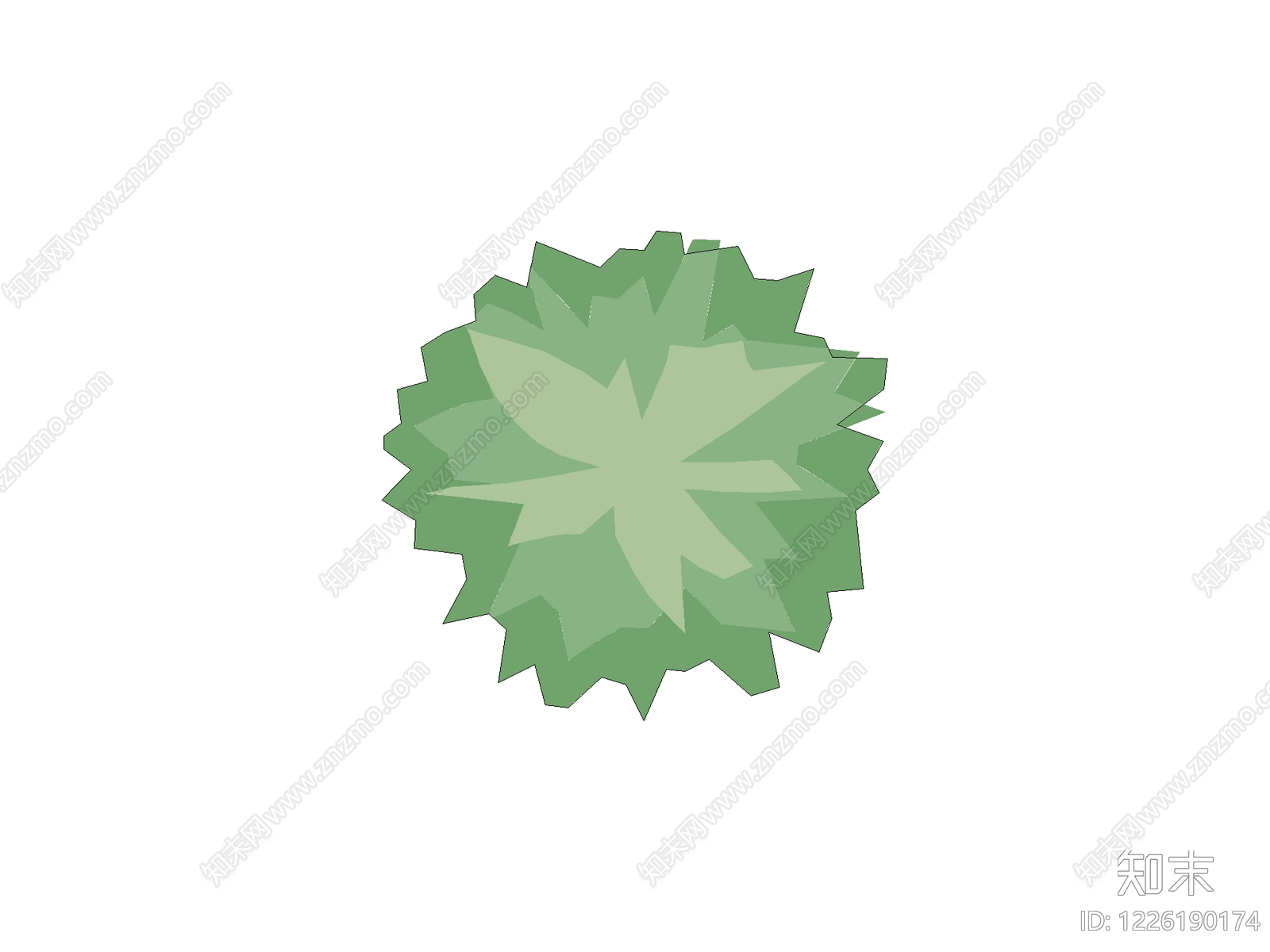 草坪种植CAD图纸