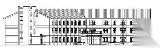哈医大药学某三层教学楼建筑结构施工图施工图下载【ID:151575195】