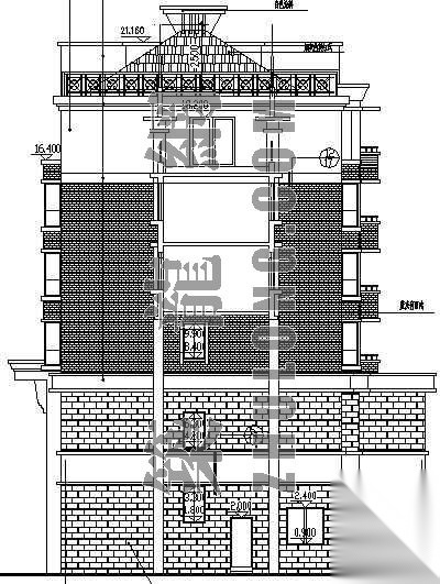 某细致完整的住宅建筑施工图cad施工图下载【ID:149854108】