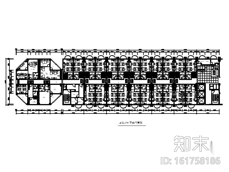 某西餐酒廊客房部装修图(含效果)cad施工图下载【ID:161758186】