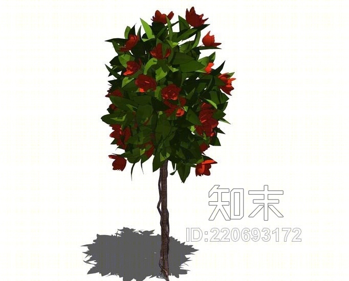 3D植物树SU模型下载【ID:220693172】