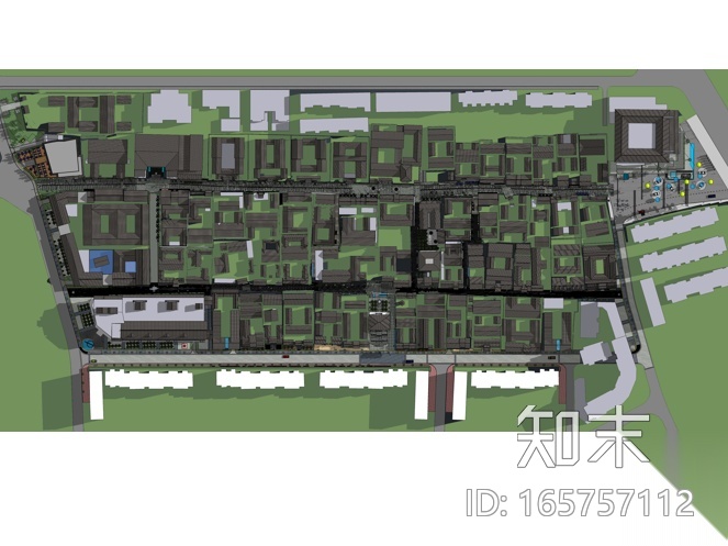 宽窄巷子历史文化保护区景观设计汇报cad施工图下载【ID:165757112】