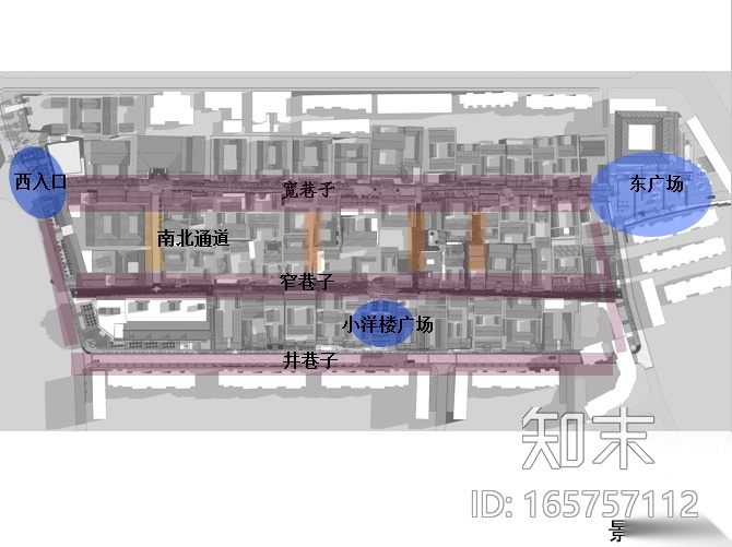 宽窄巷子历史文化保护区景观设计汇报cad施工图下载【ID:165757112】