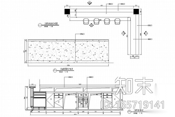 [浙江]西苕溪流域产竹区档案馆室内施工图（含效果图）cad施工图下载【ID:165719141】