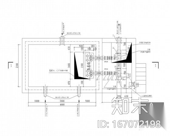 [内蒙古]某污水处理厂工艺施工设计图纸（生化污泥池、曝...cad施工图下载【ID:167072198】