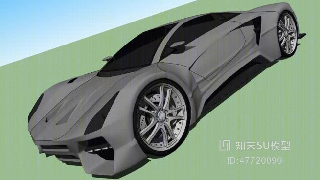 赛车SU模型下载【ID:47720090】